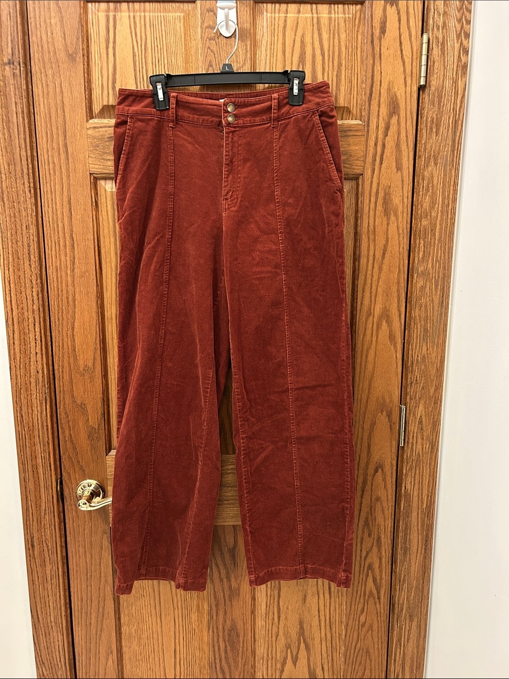 Knox Rose Corduroy Pants in Rust